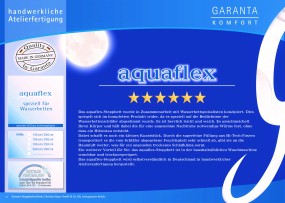 Wasserbetten-Steppdecke - Garanta Aquaflex