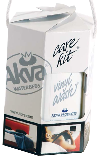 Kit 1 klein Akva Care Kit Wasserbetten Pflegemittel Set