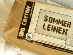 Bio Leinen Sommerdecke - Garanta KBA - Extra Leicht