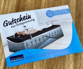 Gutschein 10x Hydrojet Massage